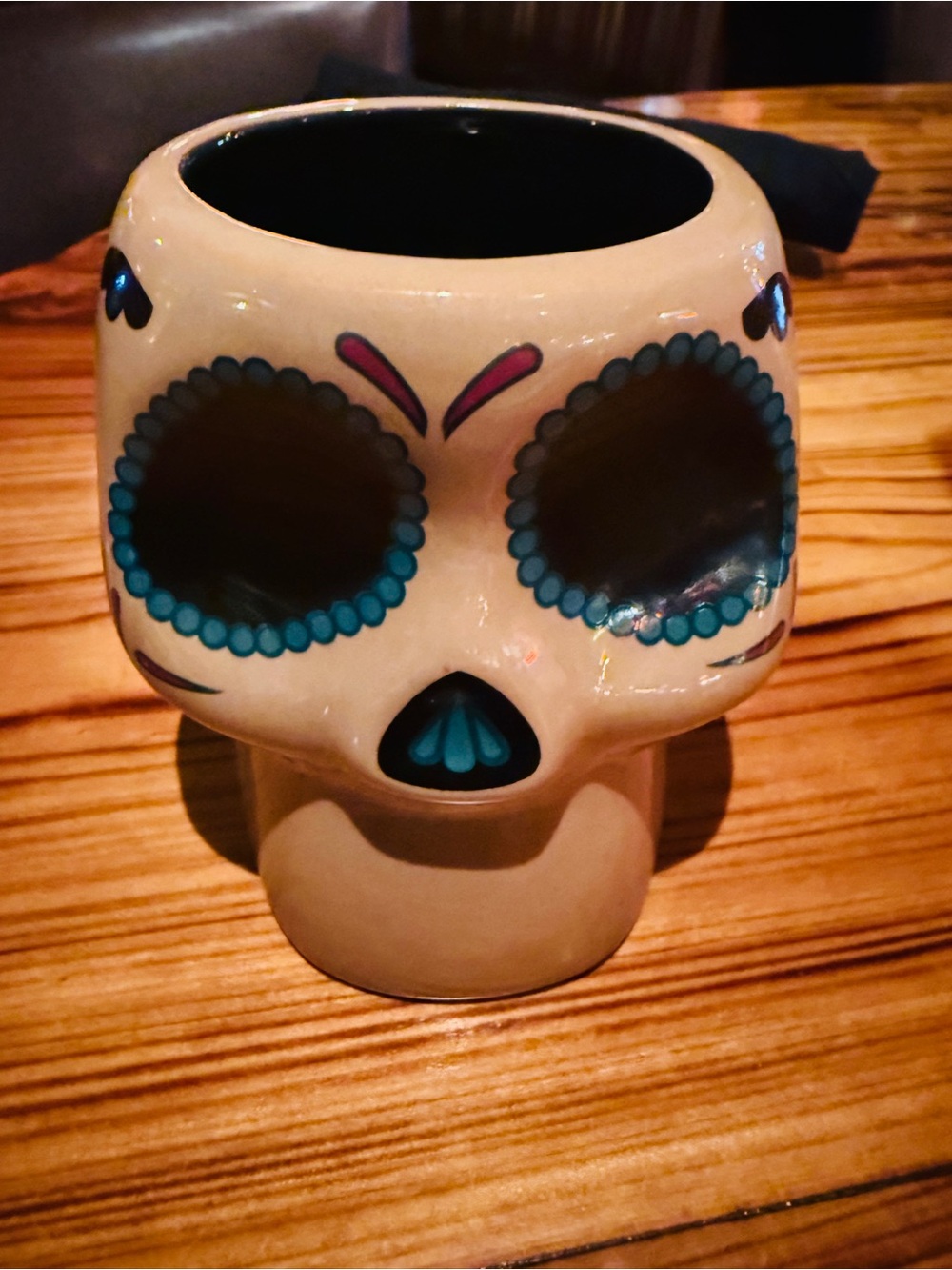 Sugar Skull Ceramic Cup. Perfect for a Halloween Party. Many available